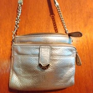 Jack Rogers Celeste Crossbody Purse, Platinum
